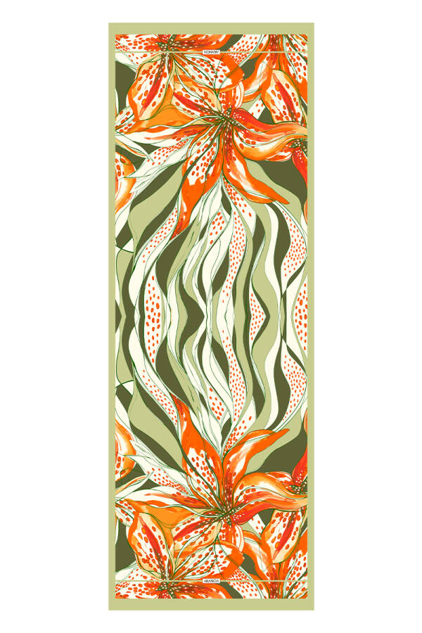 Yeşil 70X200 Pure Touch Şal - 1