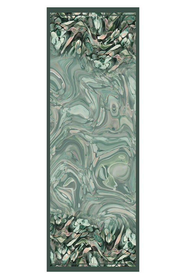 Yeşil 70X200 Pure Touch Şal - 1