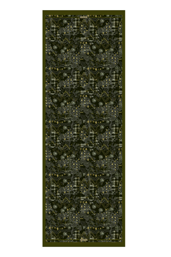 Yeşil 70X200 Pure Touch Şal - 1