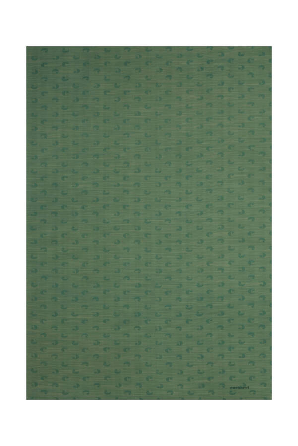 Yeşil 75X200 B.Cacharel Logolu İpek Koton Jakar Etol - Cacharel