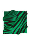 Geometrik Desenli 90X90 İpek Krep Saten 