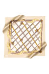 Yeşil 90X90 İpek Krep Saten Eşarp 