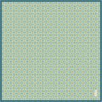 Yeşil 90X90 İpek Krep Saten Eşarp 