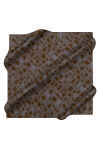 Yeşil 90X90 İpek Krep Saten Eşarp 