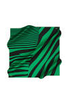 Geometrik Desenli 90X90 İpek Tivil 