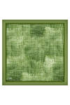 Yeşil 90X90 İpek Twill Eşarp 