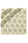 Yeşil 90X90 İpek Twill Eşarp - 1