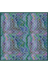 Yeşil 90X90 İpek Twill Eşarp 