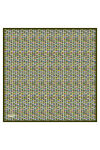 Yeşil 90X90 İpek Twill Eşarp - 1