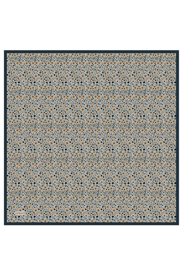 Yeşil 90X90 İpek Twill Eşarp - 1