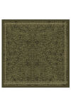 Yeşil 90X90 İpek Twill Eşarp 