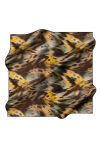 Yeşil 90X90 İpek Twill Eşarp 