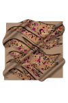 Yeşil 90X90 İpek Twill Eşarp 