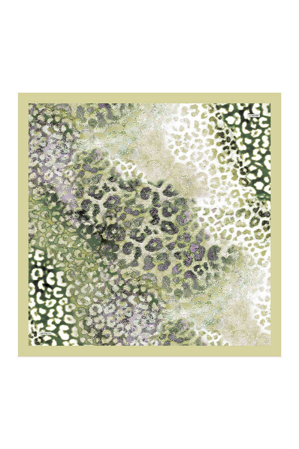 Yeşil 90X90 Pure Touch Eşarp - Arancia