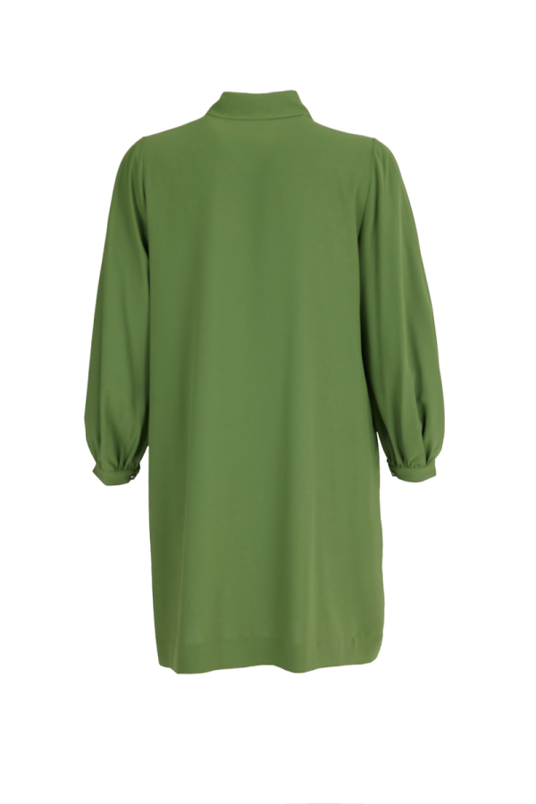 Yeşil Balon Kol Tunik - 3