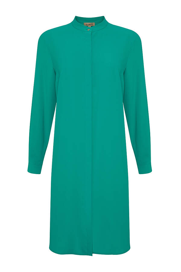 Yeşil Basic Tunik - Aker