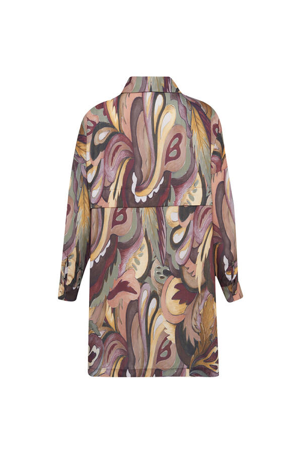 Yeşil Desenli Tunik - 3