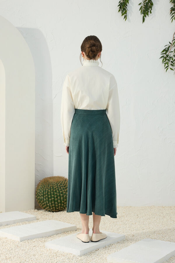 Yeşil Kloş Etek - 7