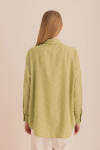 Yeşil Kumaşı Püskül Detaylı Tunik - 7