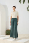 Yeşil Lastikli Pantolon Etek - 2