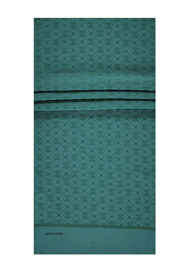 Yeşil 70x200 Pıerre Cardın Şal - 1