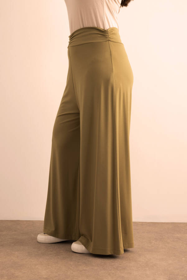 Yeşil Şeffaf Baskı Detaylı , Rahat Kalıp Örme Tweenset - 7