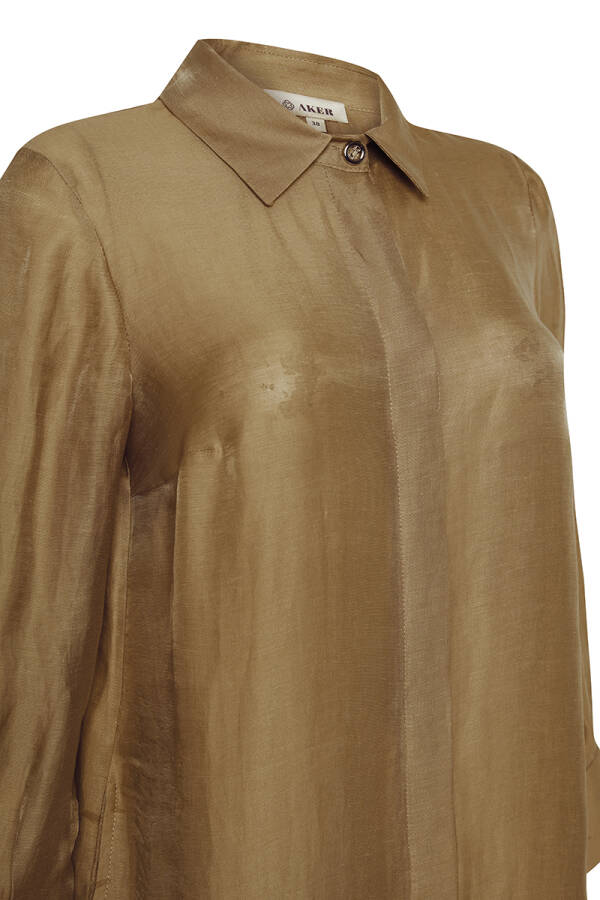 Yeşil Sırtı Anler Detaylı Tunik - 2