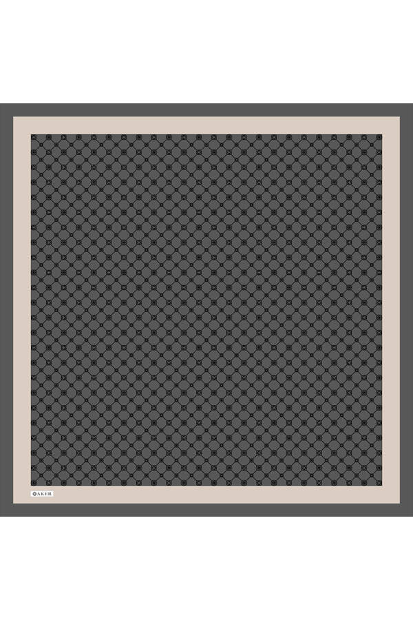 Gri Soft Touch Eşarp - 1