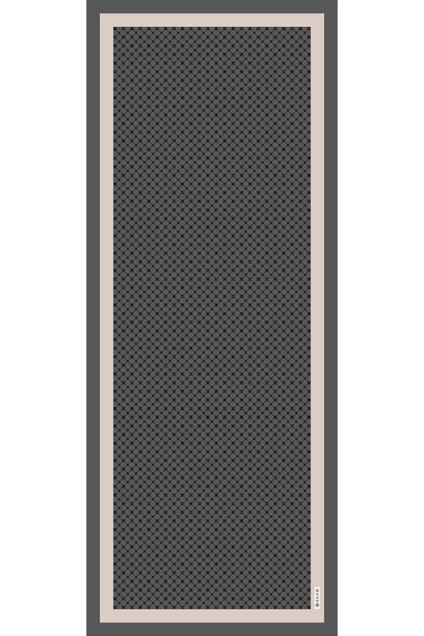 Gri Soft Touch Şal - Aker