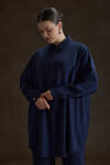 NAVY Tencel Tunik - 1