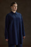 NAVY Tencel Tunik - 4