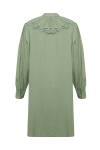 Yeşil Yakası Dantelli Tunik - 3