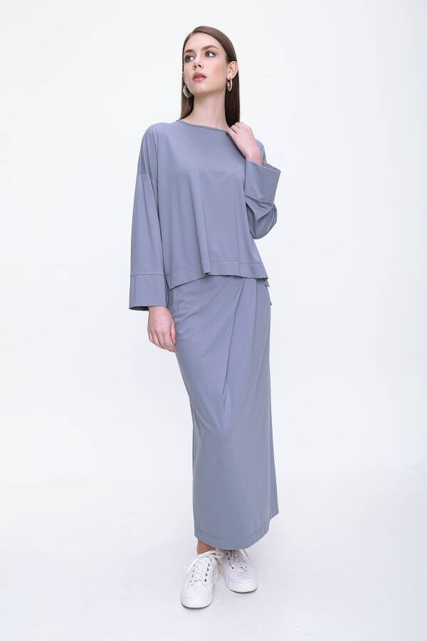 Gri Z21800703 BLUZ - 2