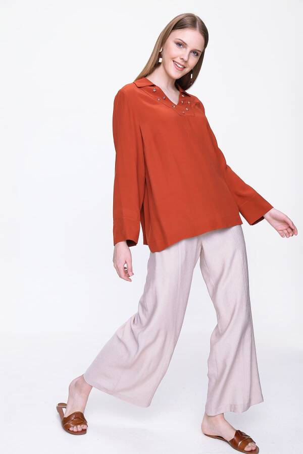 Kiremit Z25270785 BLUZ - 6