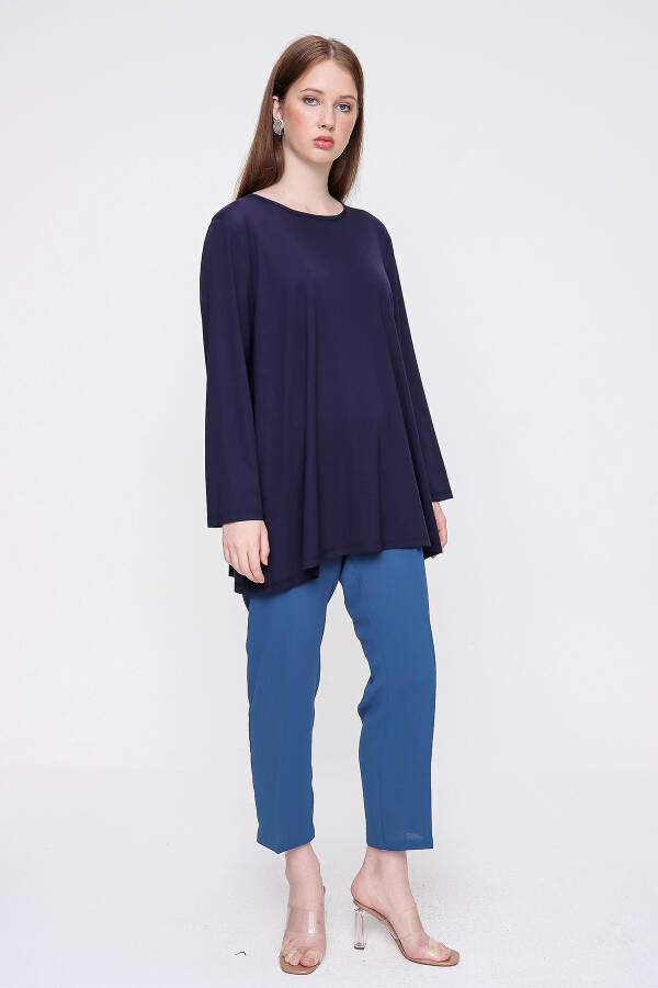 Lacivert Z25290703 BLUZ - 4