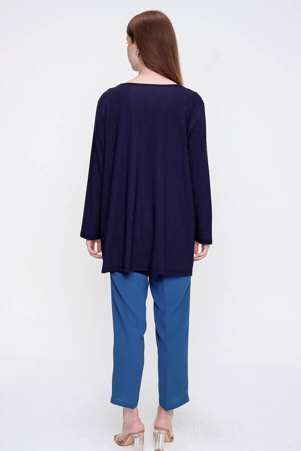 Lacivert Z25290703 BLUZ - 6