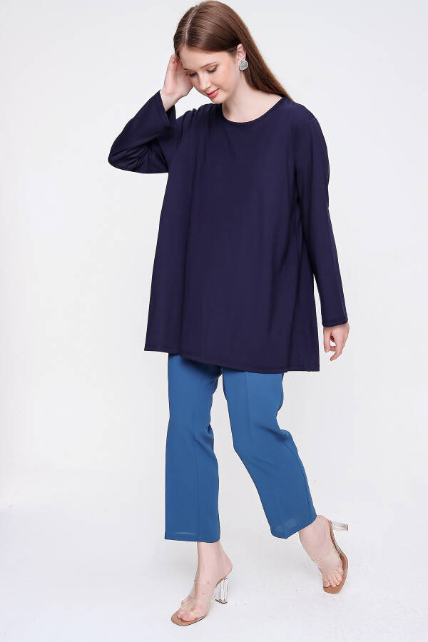 Lacivert Z25290703 BLUZ - 3