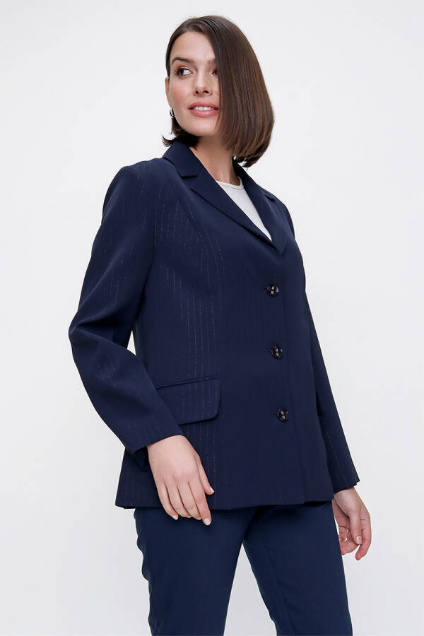 Lacivert Z55220774 CEKET - 4