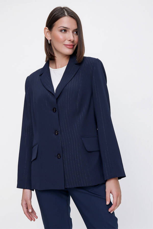 Lacivert Z55220774 CEKET - 5