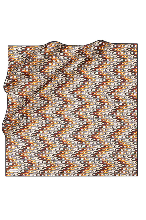 Zincir Desenli Cacharel Twill Eşarp - Cacharel