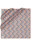 Turuncu 90X90 İpek Twill Eşarp 