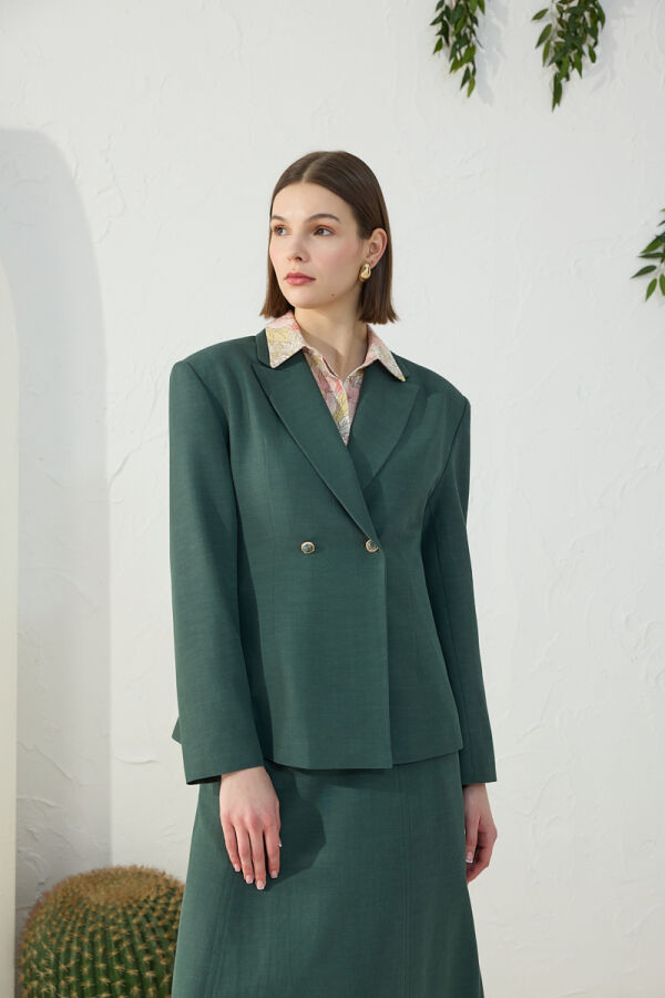 Zümrüt Klasik Ceket - 5