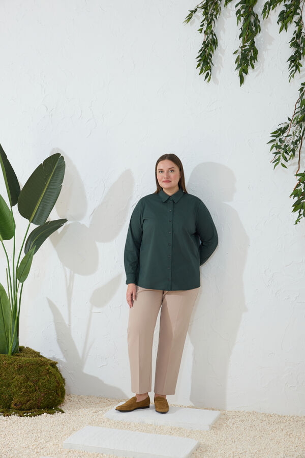 Zümrüt Klasik Gömlek - 1