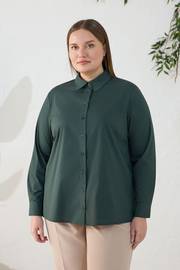 Zümrüt Klasik Gömlek - 3