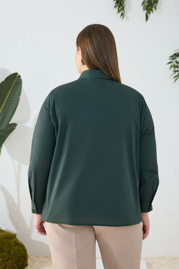 Zümrüt Klasik Gömlek - 6